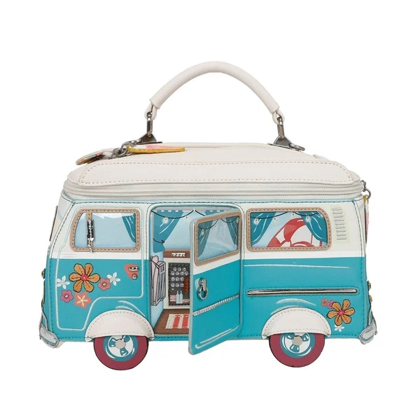 Vendula Novelty Sands Camper Van in Aqua - Picture 4 of 12